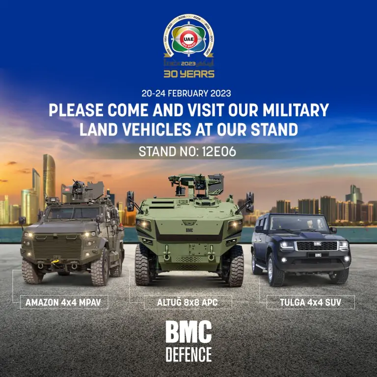 BMC IDEX 2023 FUARI’NDA YERİNİ ALDI